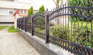 wrought iron fencing