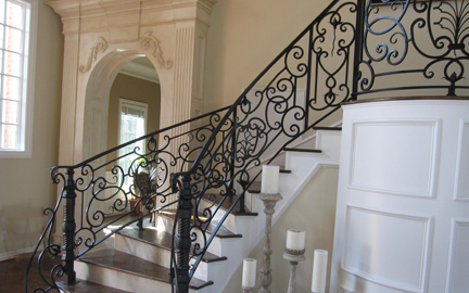 staircases and handrails